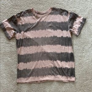 RSQ Pink and Black Striped Kids T-Shirt